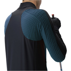 UYN Cross Country Coreshell Skijacke Herren K997 - blue poseidon/black/turquoise S