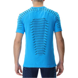 UYN Padel Series OW kurzarm Padel Tennisshirt Herren K909 - hawaiian surf S