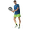 UYN Padel Series Smash kurzarm Padel Tennisshirt Herren K948 - blue poseidon/lime S
