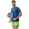 UYN Padel Series Smash kurzarm Padel Tennisshirt Herren K948 - blue poseidon/lime S