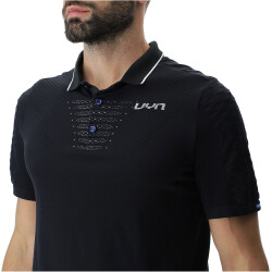 UYN Padel Series OW Padel Tennis-Poloshirt Herren B976 - black onix S