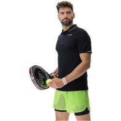 UYN Padel Series OW Padel Tennis-Poloshirt Herren B976 - black onix S
