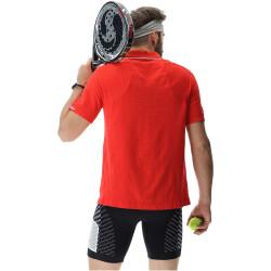 UYN Padel Series OW Padel Tennis-Poloshirt Herren R232 - mandarin red S