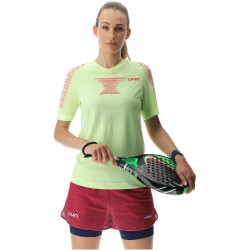 UYN Padel Series Smash kurzarm Padel Tennisshirt Damen...