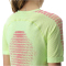 UYN Padel Series Smash kurzarm Padel Tennisshirt Damen E903 - sharp green/raspberry XS