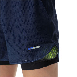 UYN Padel Series OW 2in1 Padel Tennisshorts Herren A849 - dark blue/black S
