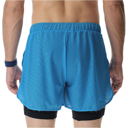 UYN Padel Series OW 2in1 Padel Tennisshorts Herren K918 - hawaiian surf/black S
