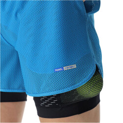 UYN Padel Series OW 2in1 Padel Tennisshorts Herren K918 - hawaiian surf/black S