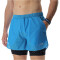 UYN Padel Series OW 2in1 Padel Tennisshorts Herren K918 - hawaiian surf/black S
