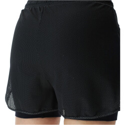 UYN Padel Series OW 2in1 Padel Tennisshorts Damen B026 - black/black XS