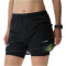 UYN Padel Series OW 2in1 Padel Tennisshorts Damen B026 - black/black XS