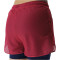 UYN Padel Series OW 2in1 Padel Tennisshorts Damen P500 - dark pink/dark blue XS