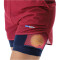 UYN Padel Series OW 2in1 Padel Tennisshorts Damen P500 - dark pink/dark blue XS