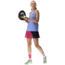 UYN Padel Series OW Padel Tennisrock Damen B989 - black/dark pink XS