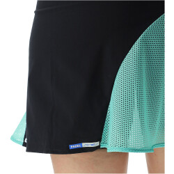 UYN Padel Series OW Padel Tennisrock Damen B990 - black/lagoon green XS
