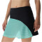 UYN Padel Series OW Padel Tennisrock Damen B990 - black/lagoon green XS