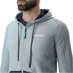 UYN Skipper OW Segel Kapuzenjacke Herren J851 - nautical grey XL