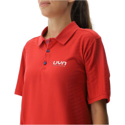 UYN Skipper OW kurzarm Segel-Poloshirt Damen R715 - scarlet M