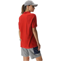 UYN Skipper OW Cotton kurzarm Segel-Poloshirt Damen R715 - scarlet L