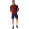 UYN Run Fit Laufjacke Herren R703 - cabernet S