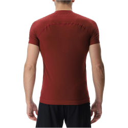 UYN City kurzarm Laufshirt Herren R703 - cabernet S