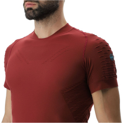 UYN City kurzarm Laufshirt Herren R703 - cabernet S