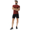 UYN City kurzarm Laufshirt Herren R703 - cabernet S