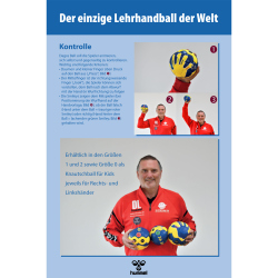 hummel Dago Leukefeld luftgef&uuml;llter Lehrhandball...