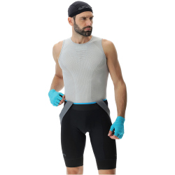 UYN Cyclist Fahrrad-Tanktop Herren J913 - nautical grey/white S/M
