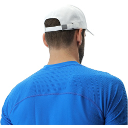 UYN Cotton Cap W135 - white/turquoise