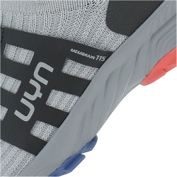 UYN Wander Lite Wanderschuhe mit grauer Sohle Damen S010 - silver 35