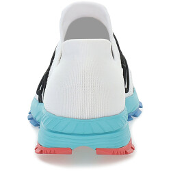 UYN Free Flow Tune XC Sneaker mit türkisfarbener Sohle Damen W068 - white/grey 40