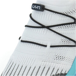 UYN Free Flow Tune XC Sneaker mit türkisfarbener Sohle Damen W068 - white/grey 40