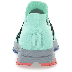 UYN Free Flow Tune XC Sneaker mit grauer Sohle Damen E637 - mint/silver 35