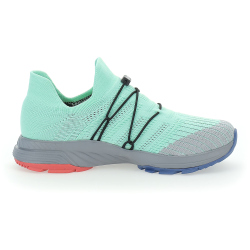 UYN Free Flow Tune XC Sneaker mit grauer Sohle Damen E637 - mint/silver 35