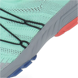 UYN Free Flow Tune XC Sneaker mit grauer Sohle Damen E637 - mint/silver 35