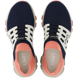 UYN Washi XC Sneaker mit brauner Sohle Damen K970 - night blue/coral 35