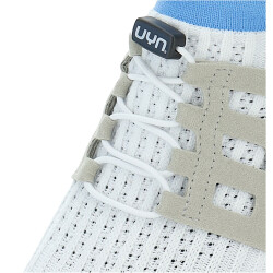 UYN Washi XC Sneaker mit türkisfarbener Sohle Herren W196 - white/light blue 42