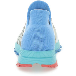 UYN Washi XC Sneaker mit türkisfarbener Sohle Damen W196 - white/light blue 35