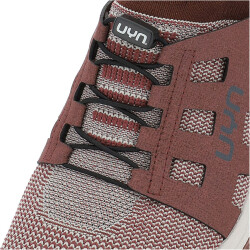 UYN Palomo Sneaker mit beigefarbener Sohle Damen G219 - light grey/bordeaux 35