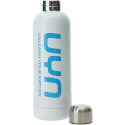 UYN 7Days Trinkflasche 500 ml W528 - white/blue danube