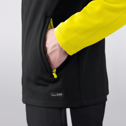 JAKO Performance Präsentationsanzug Kinder 808 - schwarz/soft yellow 140