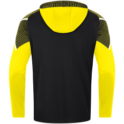 JAKO Performance Präsentationsanzug Kinder 808 - schwarz/soft yellow 140