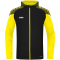 JAKO Performance Präsentationsanzug Kinder 808 - schwarz/soft yellow 140