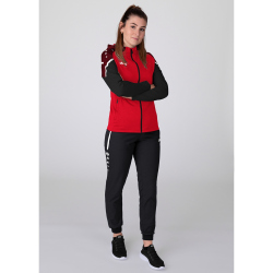 JAKO Performance Präsentationsanzug Damen 101 - rot/schwarz 34