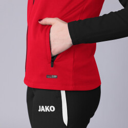 JAKO Performance Präsentationsanzug Damen 101 - rot/schwarz 34
