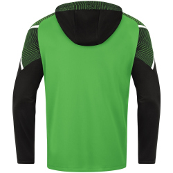 JAKO Performance Trainingsanzug Polyester mit Kapuze Kinder 221 - soft green/schwarz 128