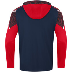 JAKO Performance Trainingsanzug Polyester mit Kapuze 909 - marine/rot S