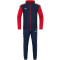 JAKO Performance Trainingsanzug Polyester mit Kapuze 909 - marine/rot S