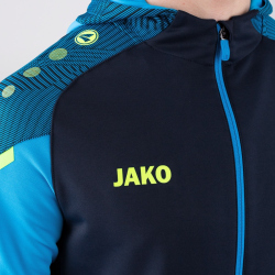 JAKO Performance Trainingsanzug Polyester mit Kapuze 908 - marine/JAKO blau S
